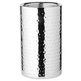 thumbnail of Flaschenkühler Nebraska, Edelstahl gehämmert hochglanzpoliert, doppelwandig, Höhe 20 cm, ø 12 cm