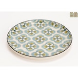 thumbnail of Assiette plate Imany 26 cm x6 -  Bleu Rond Grès Amadeus