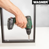 thumbnail of WAGNER Möbelbein/Tischbein/Möbelfuß DESIGN RAHMEN - 710 x 300 mm, Stahl beschichtet schwarz, Industrie Look - 12517001