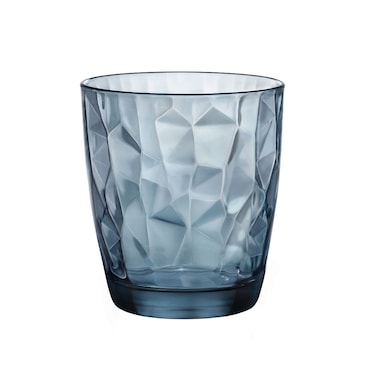 pack de 4 caja 6 vasos 30 cls. diamond color azul