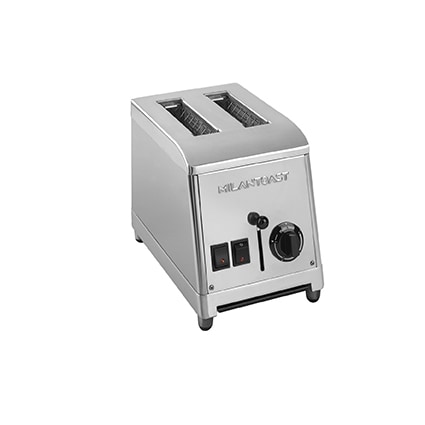 Milan Toast Toaster 2 sleuven - rvs