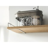 thumbnail of Yamazaki Home Wandregal Badregal Badablage Hängeregal Holz und weiß modern 76x20cm Tower 03833