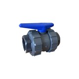 thumbnail of Vanne 1'1/4 pvc pour cuve - NOIR