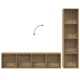thumbnail of vidaXL Buchschränke 3 Stück Artisan Eiche Holzwerkstoff