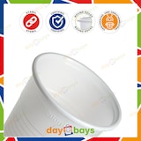 thumbnail of DayBays 300 Stk. Trinkbecher 300ml Ø8cm Plastikbecher 0,3L weiß PP