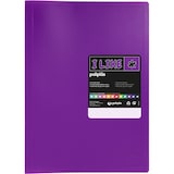 thumbnail of Pasta com 40 capas Poliplás “LIKE” Roxo