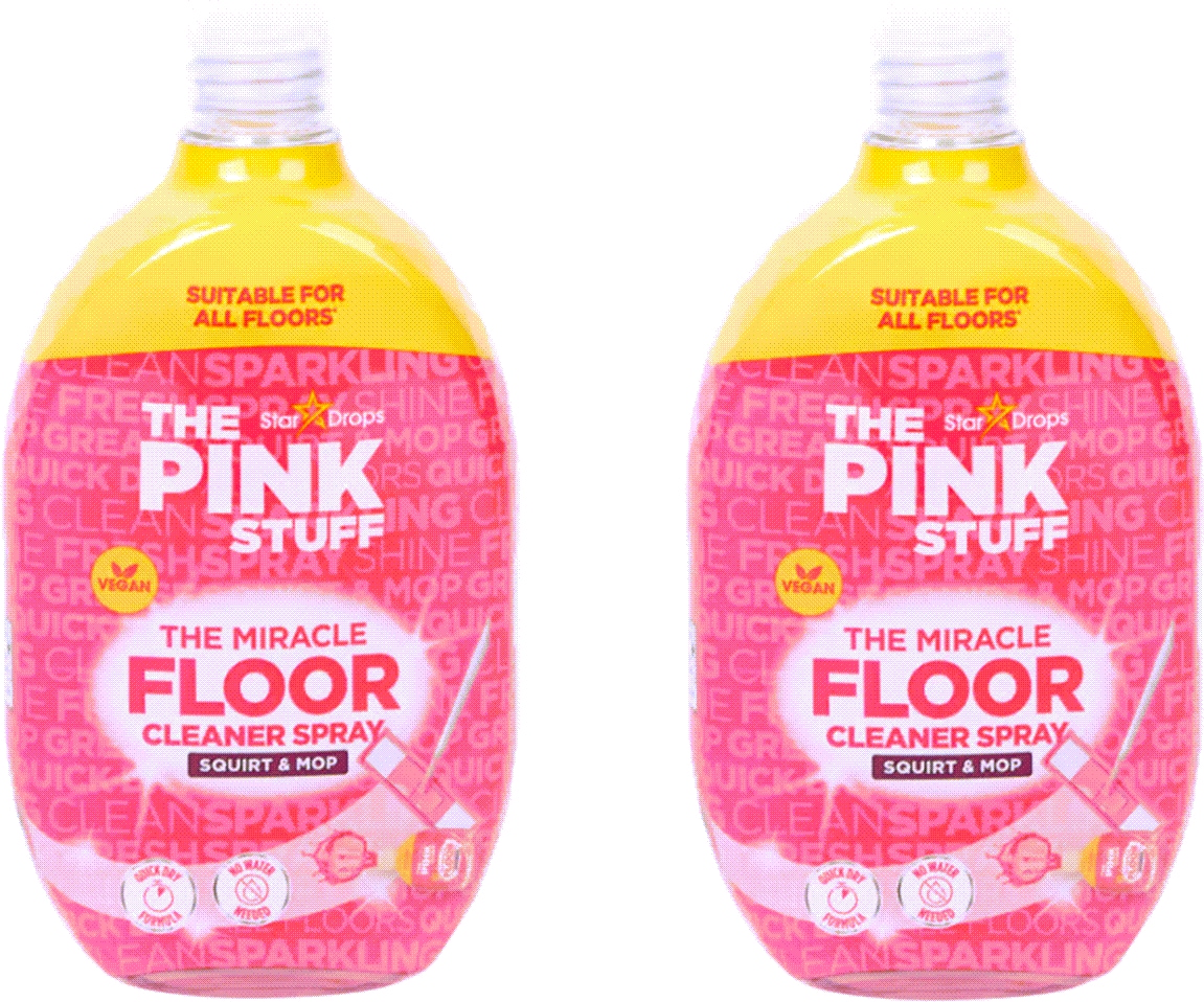 The Pink Stuff Flur- und Bodenreiniger Floor Cleaner 2 x 750 ml