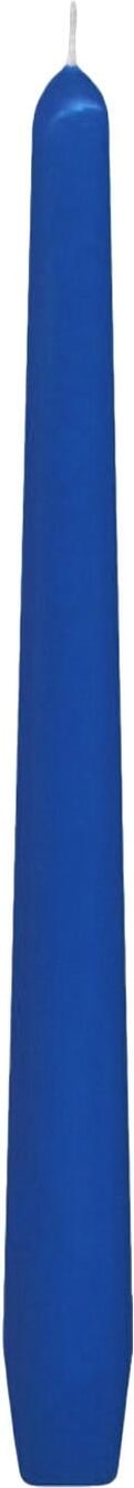 thumbnail of 50x Spitzkerzen 245 mm 8 Stunden Brenndauer dunkelblau
