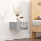 thumbnail of vidaXL Wand-Nachttische 2 Stk. Grau Sonoma 35x35x20 cm