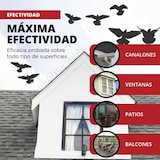 thumbnail of Remi Hogar 10 Metros Pinchos Antipalomas | 20 Tiras de 50cm Montadas con Base Acero Inoxidable |Púas para Palomas de Acero Inoxidable