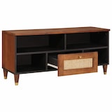 thumbnail of Helloshop26 - Mobile porta TV moderno dal design elegante e con spazio per riporre gli oggetti 100 x 33,5 x 46 cm in legno di mango 02_0057902