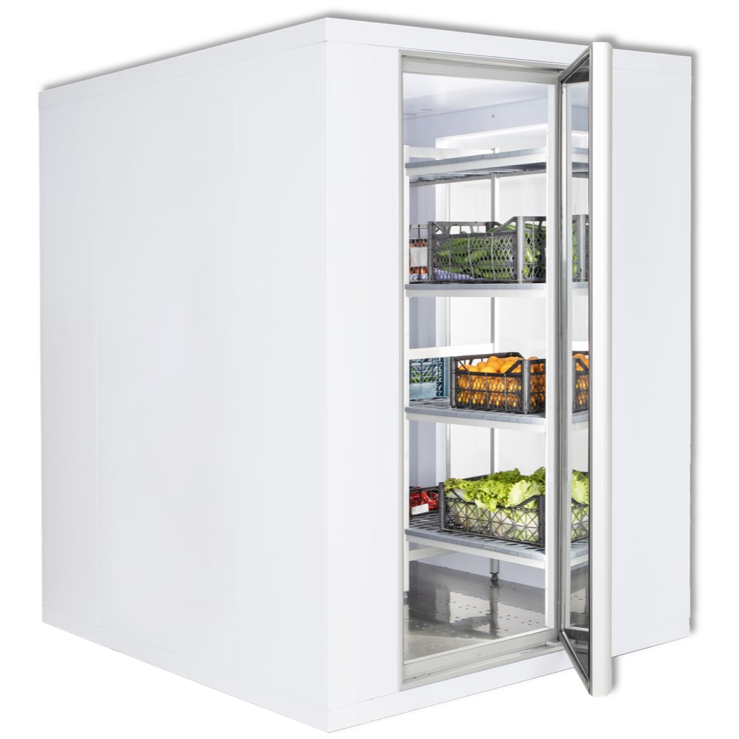 Gastro Kühlzelle Kühlraum Kühlhaus 5 m³ 80er Isolierung 1800x1800x2010 mm