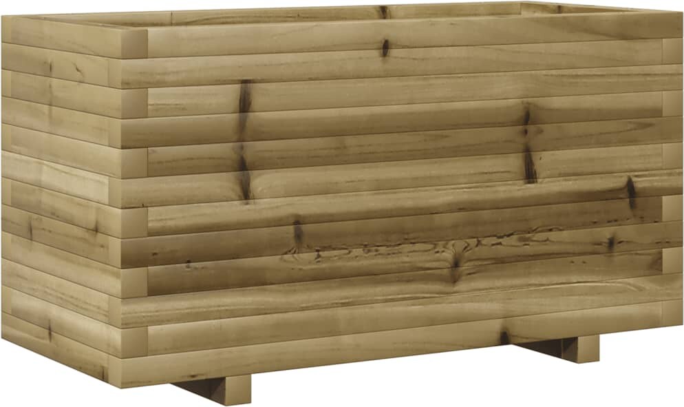 vidaXL Pflanzkübel 90x40x49,5 cm Kiefernholz Imprägniert