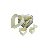 thumbnail of Schneider - Ausstechersatz Herz, gezackt 7-teilig, Material: Nylon, hitzebeständig bis +160°C