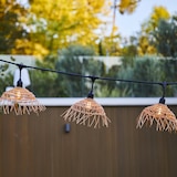 thumbnail of Lumisky Guirlande connectable HAWAII 60 ampoules E27 26M Polyrotin Marron