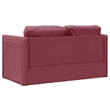thumbnail of vidaXL Bodensofa mit Schlaffunktion Weinrot 112x174x55 cm Stoff