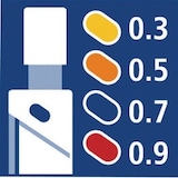 thumbnail of STAEDTLER Feinmine Mars micro carbon 250 09-B 0,9mm 12 St./Pack.