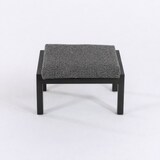 thumbnail of Pacote 2 unidades - Apoio para os pés do exterior, alumínio reforçado antracite e almofada cinza