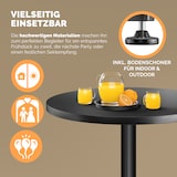 thumbnail of CASARIA® 2-in-1 Stehtisch höhenverstellbar 2er Set Schwarz