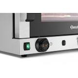 thumbnail of Horno de convección de acero inoxidable 4 x GN 1/1, con humidificador, 3000 W, 220 V - MONO