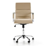 thumbnail of Fauteuil de Bureau Fenix inclinable Taupe, Cuir synthétique