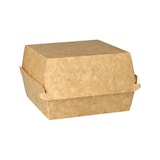thumbnail of PAPSTAR, Hamburgerbox, karton van verse houtvezels 8 cm x 10,5 cm x 11,5 cm