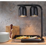 thumbnail of Infrarood warmhoudbrug, HENDI, Zwart, 230V/500W, 453x360x(H)790mm