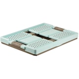thumbnail of Keeeper - Set aus 2 robusten Klappboxen Polypropylen 32L Blau/Braun 48x34,5x23,5 cm - Kollektion Lea
