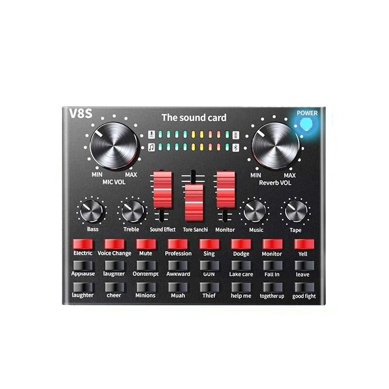 Microphone Professionnel Pour Live Diffusion Avec Effets Spéciaux Et Connexion Bluetooth YONIS