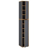 thumbnail of VCM Schuhschrank Salia Anthrazit B. 30 x H. 183 x T. 33 cm