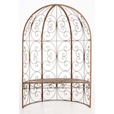 thumbnail of Halbpavillon Rosie mit Sitzbank : Farbe - antik braun