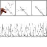 thumbnail of Dissuasori Piccioni - 300cm Plastica - Scaccia Uccelli - Dissuasori per Gatti