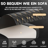 thumbnail of Gamingstuhl mit Fußstütze Massagefunktion ergonomisch Schwarz 121x63x59 cm mit 90 105 135 Grad Neigung, verstellbarer Kopfstütze