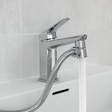thumbnail of Waschbeckenbrause DX25, Waschbecken Handbrause mit Schlauch, Bidet Handbrause, Duschbrause Chrom