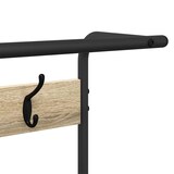 thumbnail of vidaXL Kapstok met plank Sonoma Eiken 75 x 34 x 184 cm Bewerkt hout