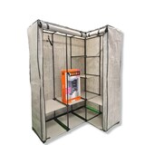 thumbnail of Armadio Guardaroba in tessuto ad angolo Brixo Korner