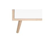 thumbnail of Cuba Buffet Haut Decor Chene Sonoma Et Blanc  - Style Scandinave - L 103 X P 40 X H 139  Cm