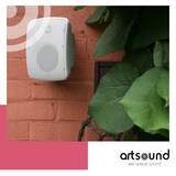 thumbnail of Artsound Altifalante de parede de 2 vias à prova de água, 6,5 e 1,0 polegadas, 175 W, branco (2 unidades)