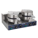 thumbnail of GastroHero Waffeleisen rund, doppelt