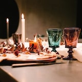 thumbnail of Lot de 6 verres à vin bleu nuit