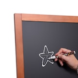 thumbnail of Exposicionate Cavalletto in legno lavagna 68 x 140 cm marrone chiaro ZPCHFLB68x140