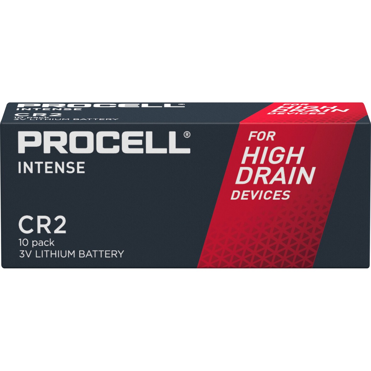 Duracell Batterie Lithium, CR2, 3V Procell Intense, Retail Box (10-Pack)