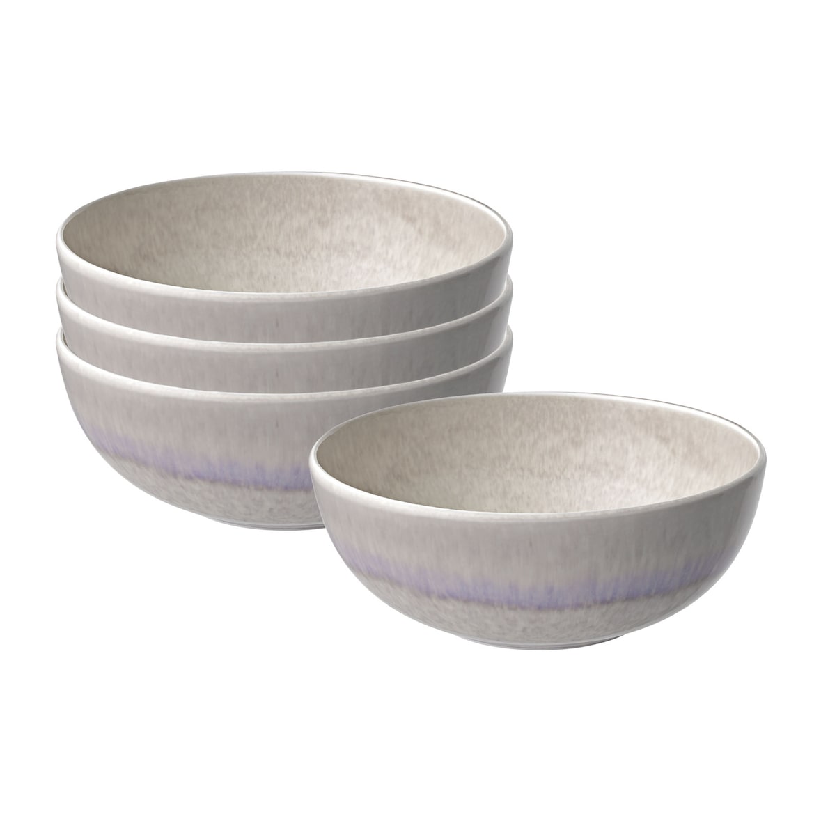 like. by Villeroy & Boch Perlemor Sand Schüssel ø 16,9 cm 4er Set