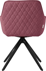 thumbnail of ML-Design Esszimmerstühle 2er Set Altrosa Textil, drehbar mit Armlehne, 360° Drehstuhl Polsterstuhl Esszimmer