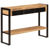 thumbnail of Table console 110x30x76 cm Bois de manguier solide Modèle Atlas Vintage