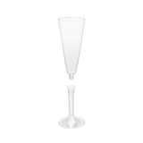 thumbnail of MONOUSO - Herbruikbaar Champagneglazen/flutes 160ml PS transparante voet (20 stuks)