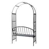 thumbnail of Helloshop26 - Arco de rosas gazebo de jardim com banco de metal gazebo 2202005
