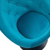 thumbnail of SVITA HAVANNA Sessel Lounge Clubsessel Barhocker Drehsessel Retro Samt Petrol