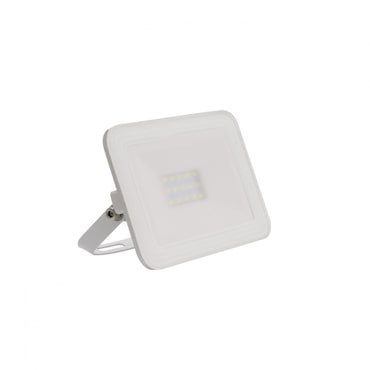 efectoLED Foco Proyector LED 10W 120lm/W IP65 Slim Cristal Blanco Blanco Cálido 3000K - 3500K