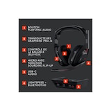 thumbnail of Casque Pc Logitech Gaming Sans Fil Logitech G Astro A50 Lightspeed Noir + Station D Accueil